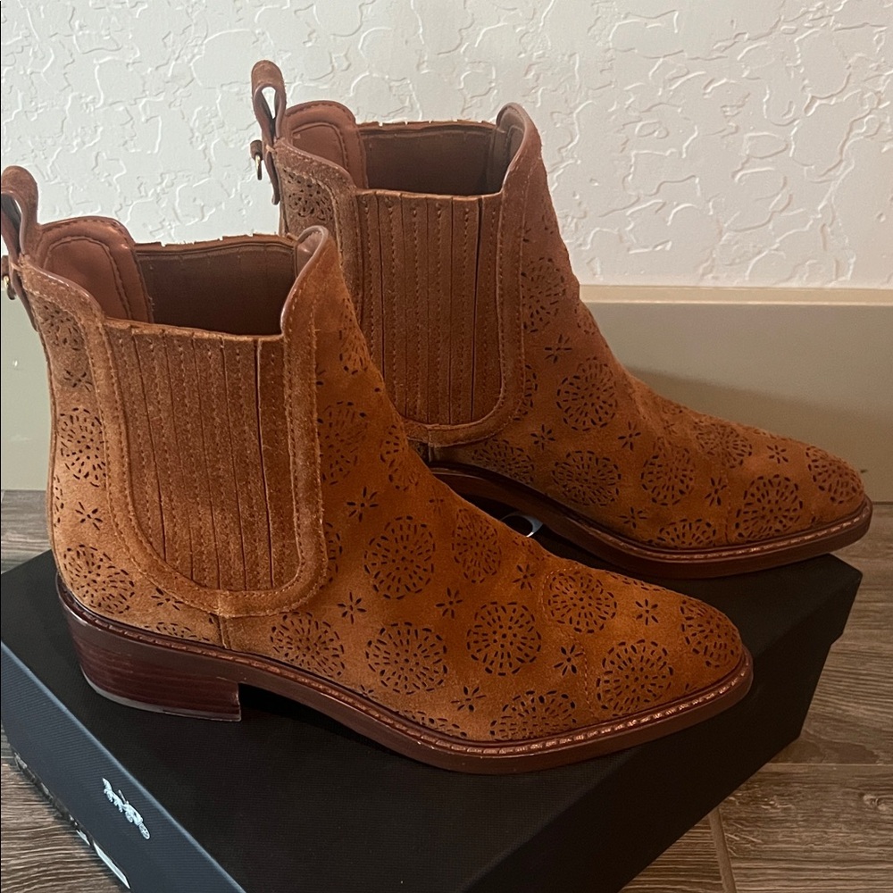Coach Suede Womens Boots